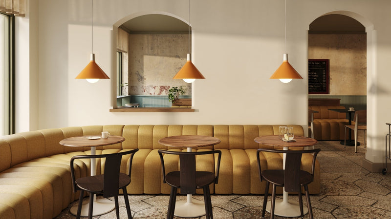 Bower Pendant - Medium - Tala - Ceiling Lights - Yellow - Sphere IV - HORNE