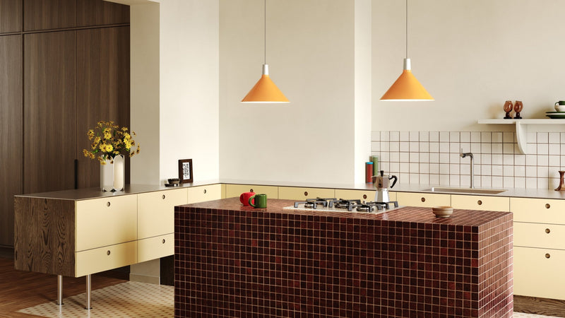 Bower Pendant - Medium - Tala - Ceiling Lights - Yellow - Sphere IV - HORNE