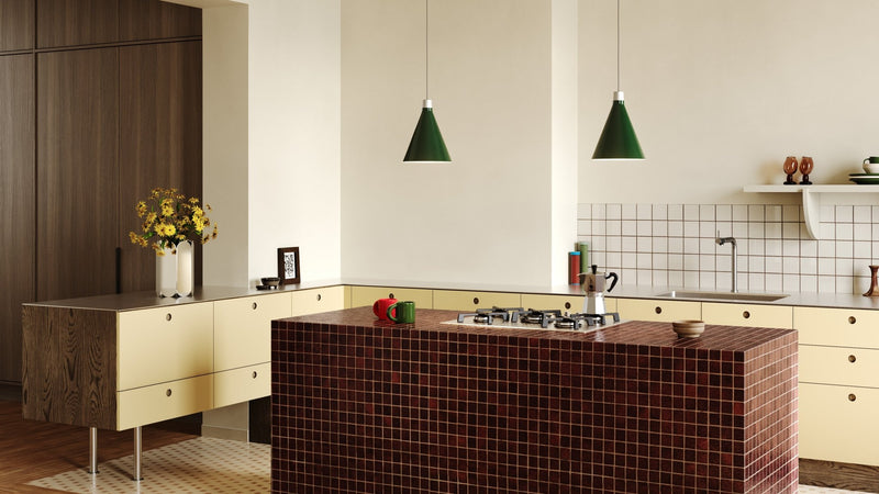 Bower Pendant - Small - Tala - Ceiling Lights - Yellow - Sphere III - HORNE