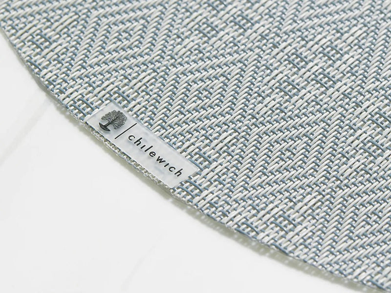 Boxwood Round Placemat - Set of 4 - Chilewich - Kitchen + Table Linens - Abalone - HORNE