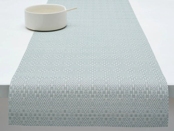 Boxwood Table Runner - Chilewich - Kitchen + Table Linens - Abalone - HORNE