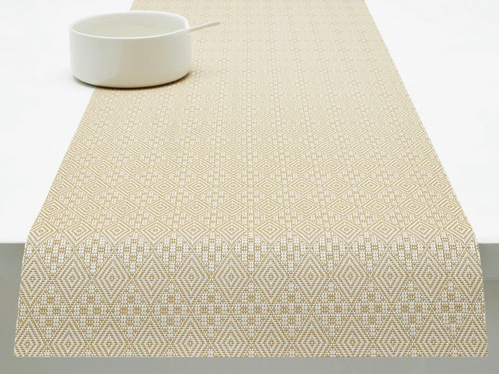 Boxwood Table Runner - Chilewich - Kitchen + Table Linens - Wheat - HORNE