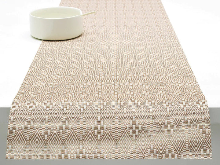 Boxwood Table Runner - Chilewich - Kitchen + Table Linens - Burnt Coral - HORNE