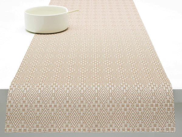 Boxwood Table Runner - Chilewich - Kitchen + Table Linens - Burnt Coral - HORNE