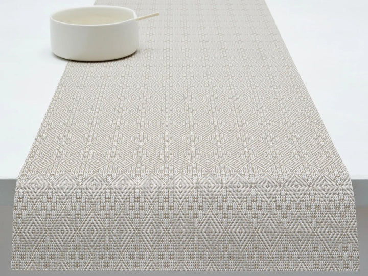 Boxwood Table Runner - Chilewich - Kitchen + Table Linens - Flax - HORNE