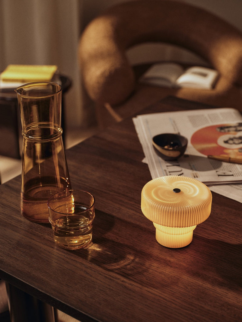 Boya Carafe - Ferm Living Carafes + Pitchers - Blush - HORNE