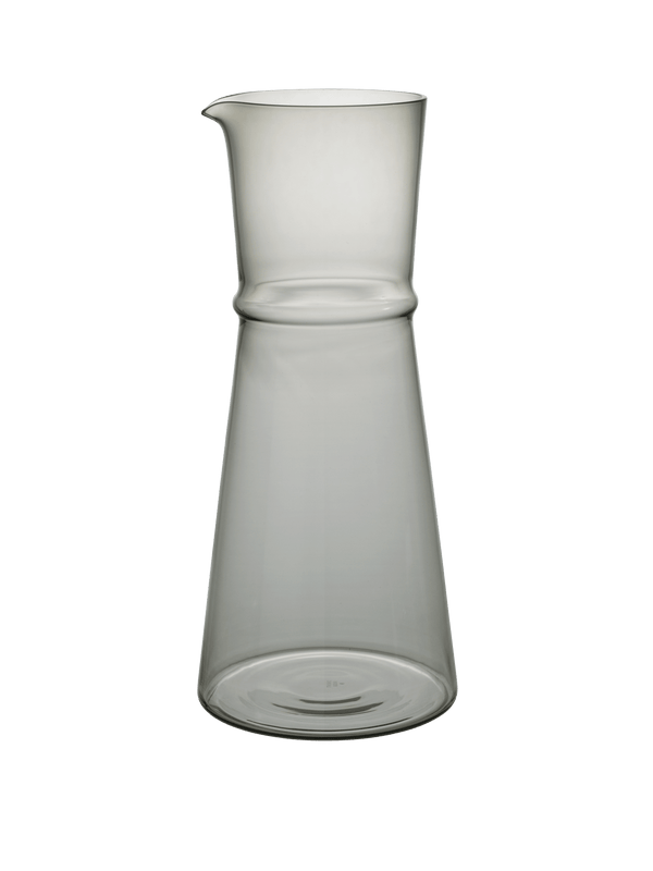 Boya Carafe - Ferm Living Carafes + Pitchers - Smoked Grey - HORNE