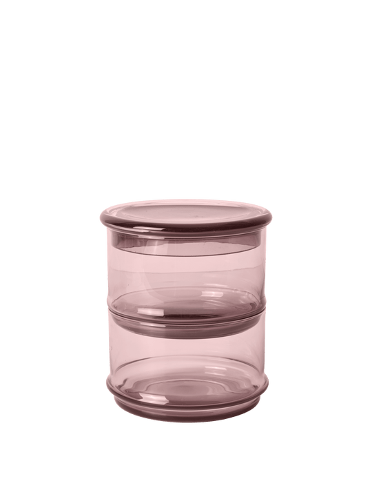 Boya Stackable Containers - Set of 2 - Mauve - Ferm Living