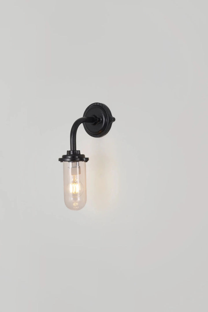 Bracket Light - 60W - Davey Lighting Outdoor Lights - Black - Clear - HORNE