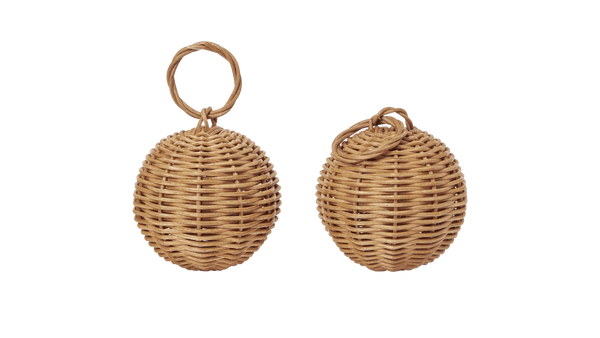 Braided Baubles - Set of 2 - Ferm Living Art + Objects - HORNE