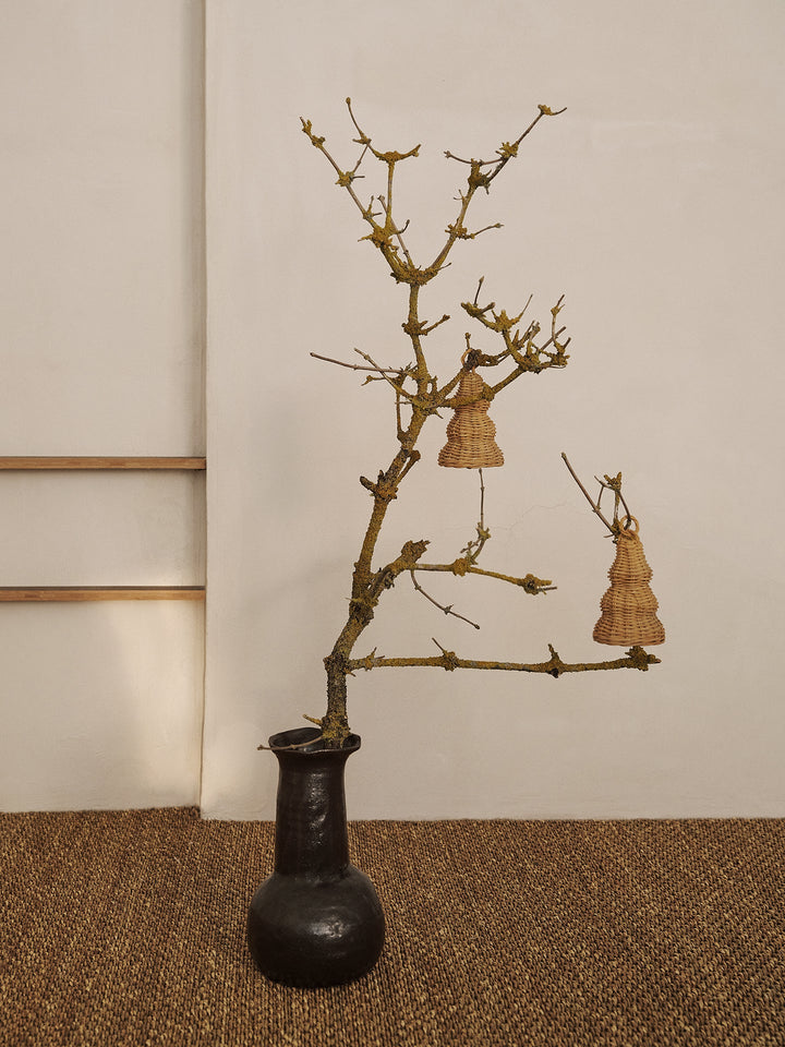 Braided Bell Baubles - Set of 2 - Ferm Living - Art + Objects - HORNE