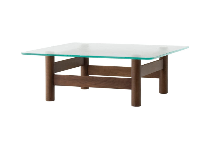 Brasilia Lounge Table - Audo Copenhagen - Tables + Desks - Dark Stained Oak - HORNE