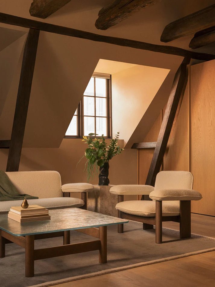 Brasilia Lounge Table - Audo Copenhagen - Tables + Desks - Walnut - HORNE