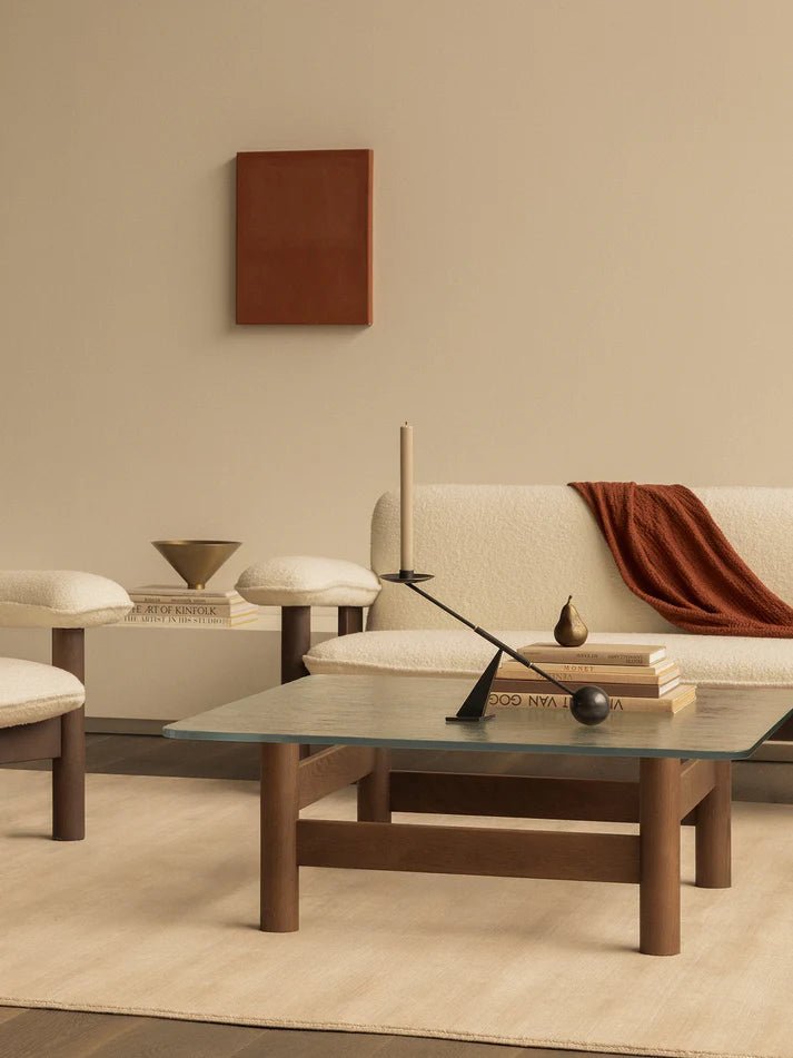 Brasilia Lounge Table - Audo Copenhagen - Tables + Desks - Walnut - HORNE