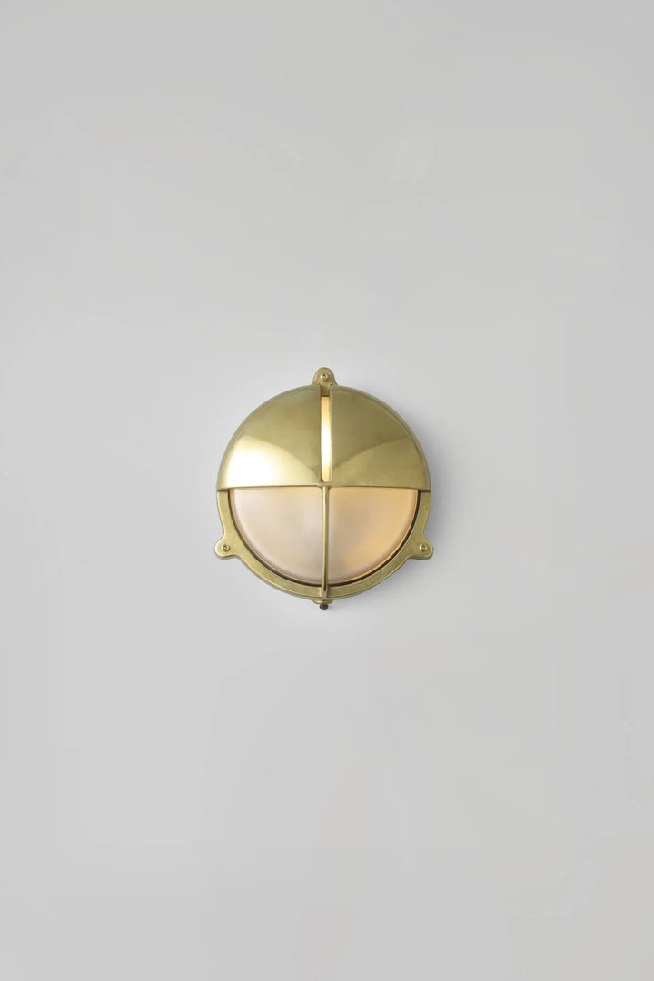 Brass Bulkhead 7427 - Davey Lighting Outdoor Lights - Weathered Brass - HORNE