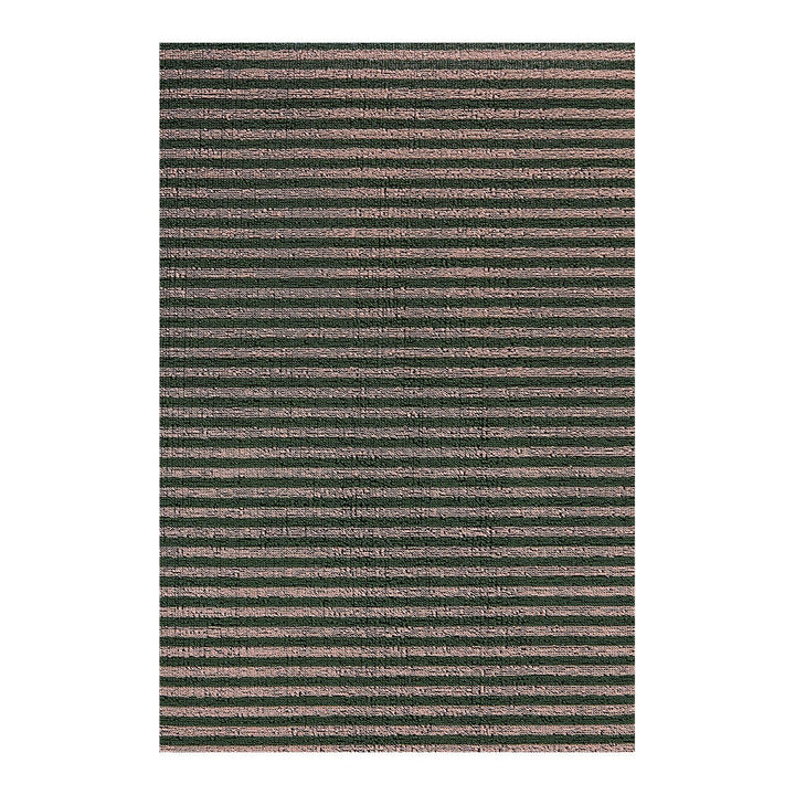 Breton Stripe Shag Rug in Malibu