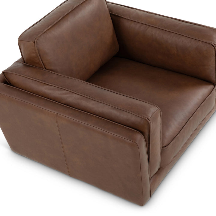 Brooklyn Club Chair - Urbia Sofas - Dark Brown - HORNE