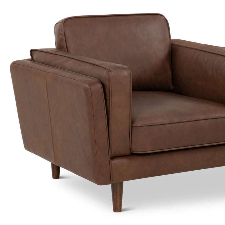 Brooklyn Club Chair - Urbia Sofas - Dark Brown - HORNE