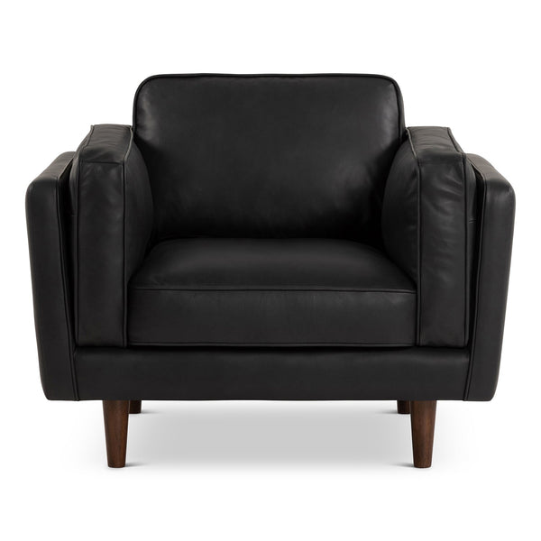 Brooklyn Club Chair - Urbia Sofas - Black - HORNE
