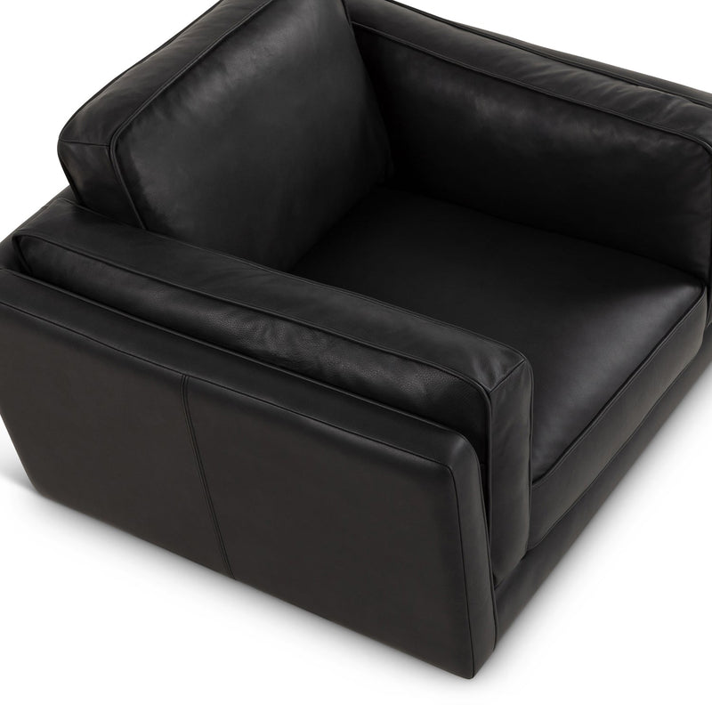 Brooklyn Club Chair - Urbia Sofas - Black - HORNE