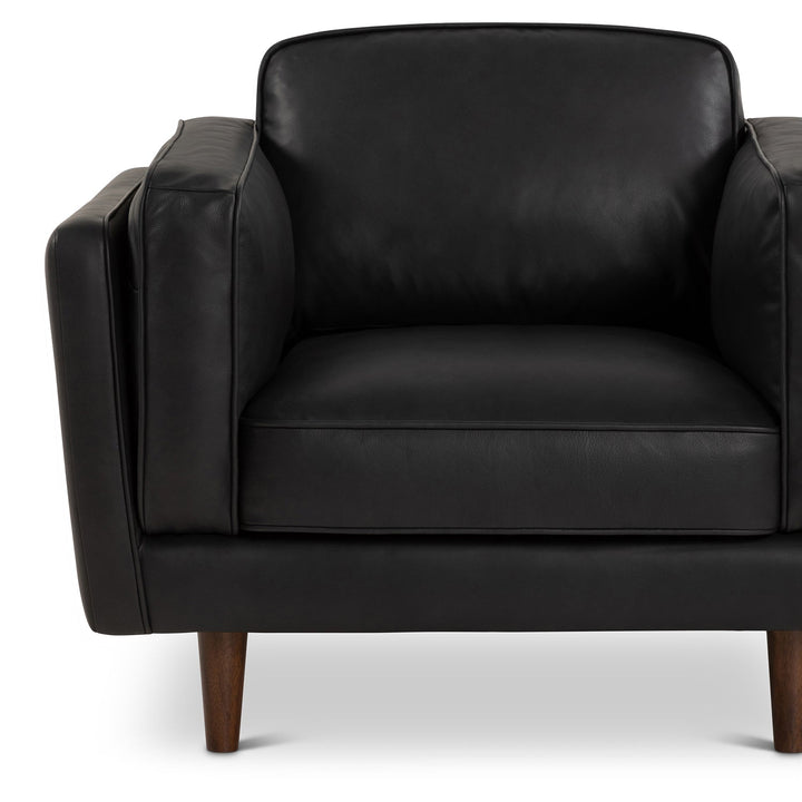 Brooklyn Club Chair - Urbia Sofas - Dark Brown - HORNE