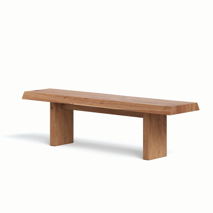Brooks Bench - 78" - Urbia Stools + Benches + Ottomans - White Wash - HORNE