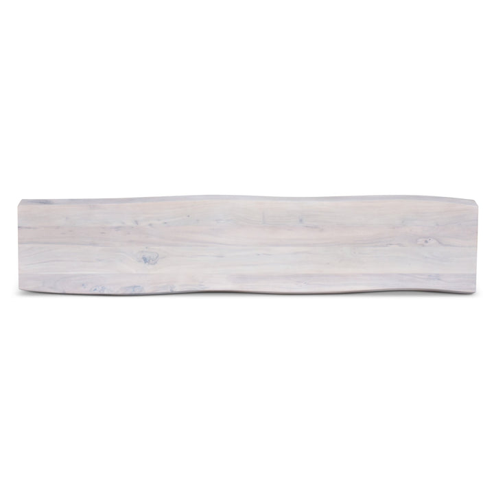Brooks Bench - 78" - Urbia Stools + Benches + Ottomans - White Wash - HORNE