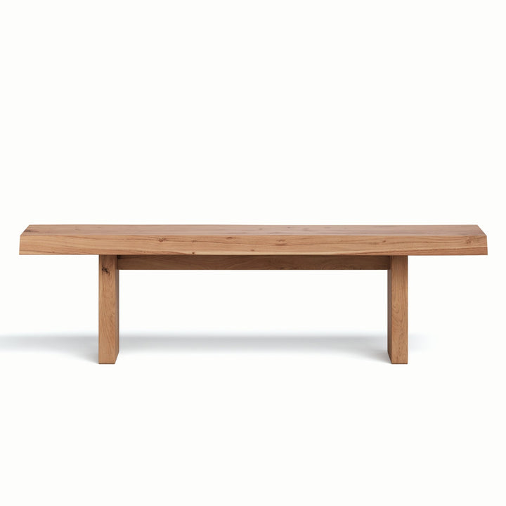 Brooks Bench - 78" - Urbia Stools + Benches + Ottomans - White Wash - HORNE