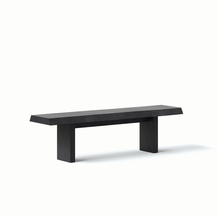 Brooks Bench - 78" - Urbia Stools + Benches + Ottomans - White Wash - HORNE