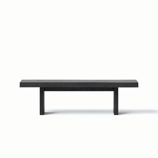 Brooks Bench - 78" - Urbia Stools + Benches + Ottomans - Ebonized - HORNE