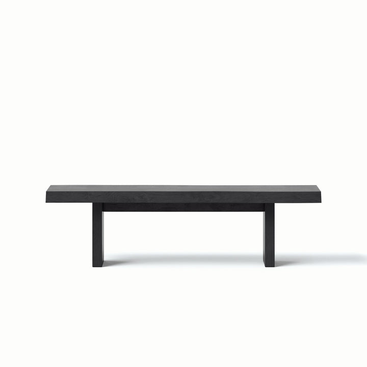 Brooks Bench - 78" - Urbia Stools + Benches + Ottomans - Ebonized - HORNE