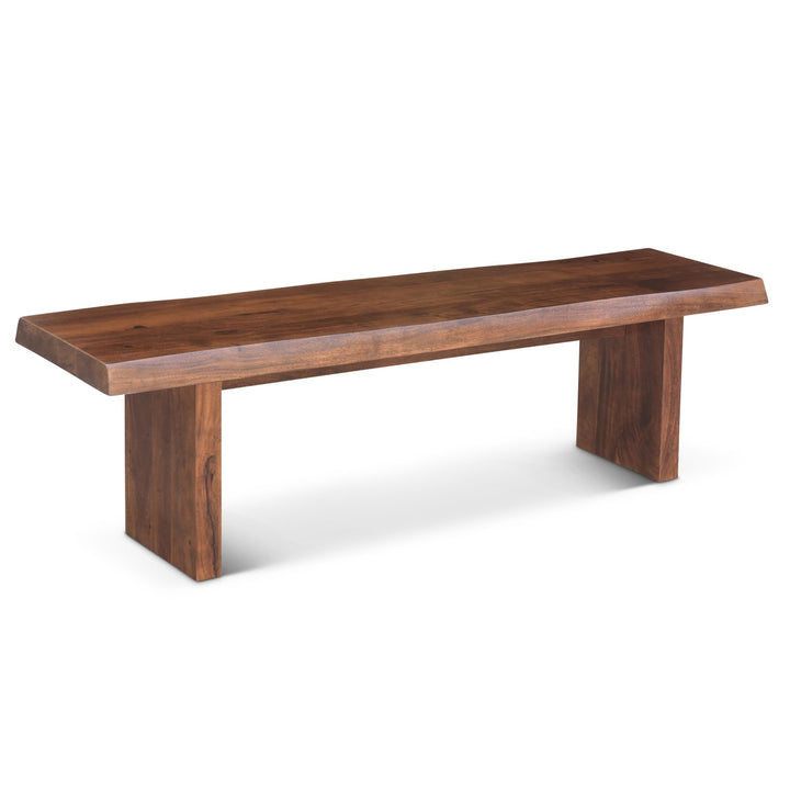 Brooks Bench - 78" - Urbia Stools + Benches + Ottomans - White Wash - HORNE