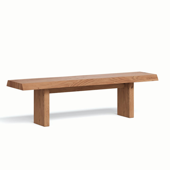 Brooks Bench - 78" - Urbia Stools + Benches + Ottomans - White Wash - HORNE