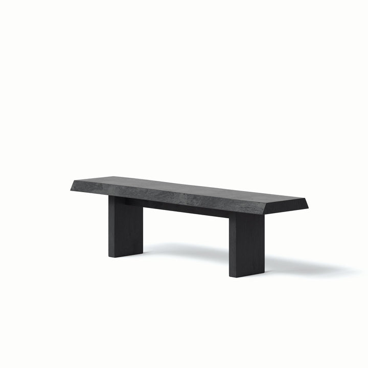 Brooks Bench - 78" - Urbia Stools + Benches + Ottomans - White Wash - HORNE