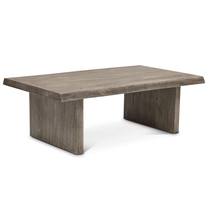Brooks Coffee Table - 48 - Urbia Coffee Tables - Sandblasted Grey - HORNE