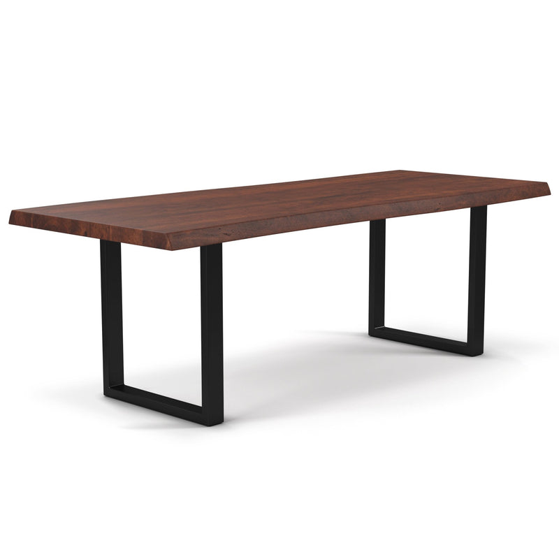 Brooks Dining Table - U Base - Urbia Tables - Americano - Black - Small - HORNE