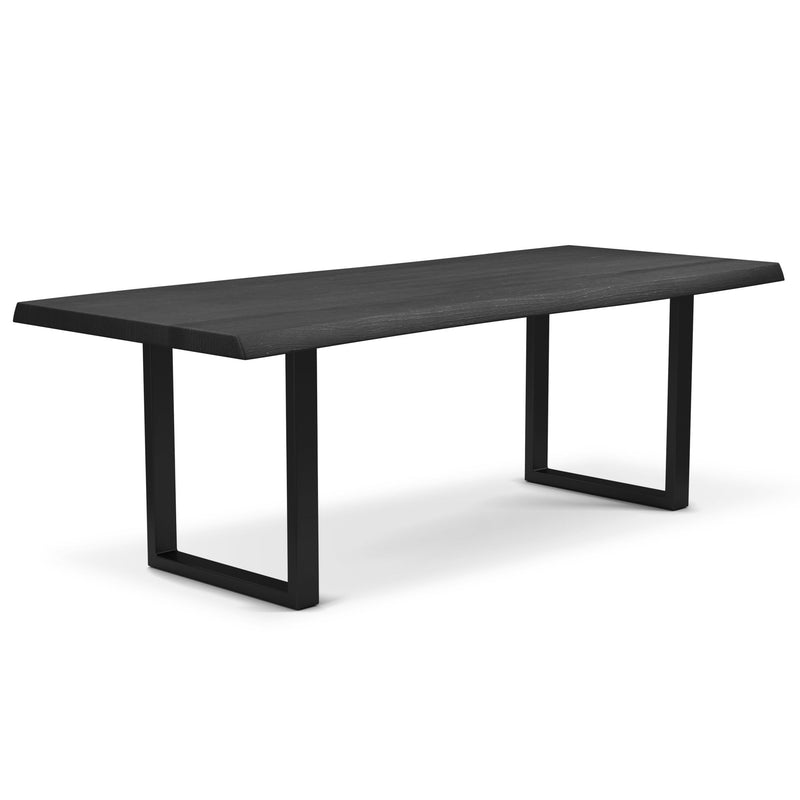 Brooks Dining Table - U Base - Urbia Tables - Americano - Black - Small - HORNE