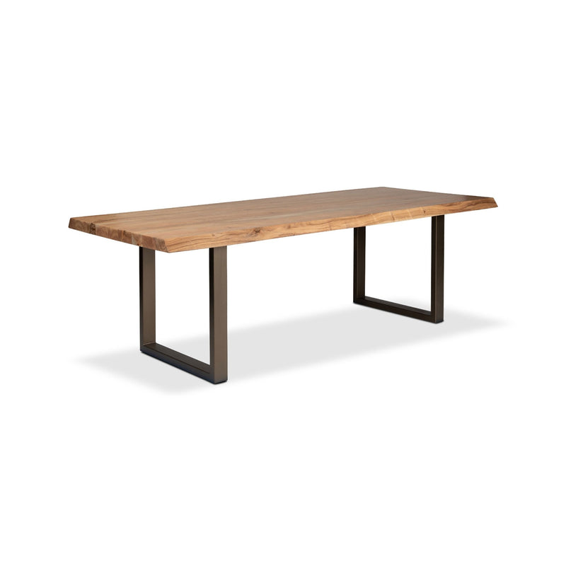 Brooks Dining Table - U Base - Urbia Tables - Americano - Black - Small - HORNE