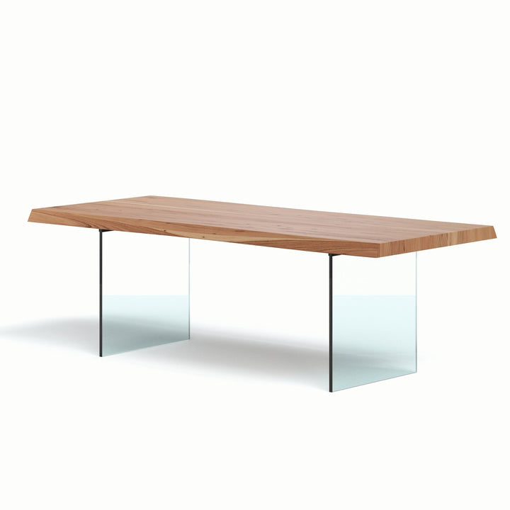 Brooks Dining Table - Urbia Tables - White Wash Clear - Small - HORNE