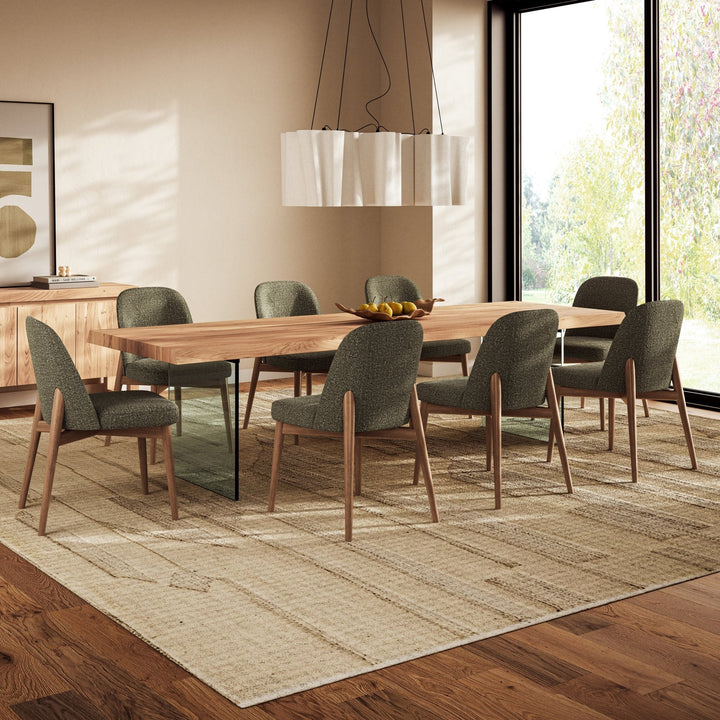 Brooks Dining Table - Urbia Tables - White Wash Clear - Small - HORNE