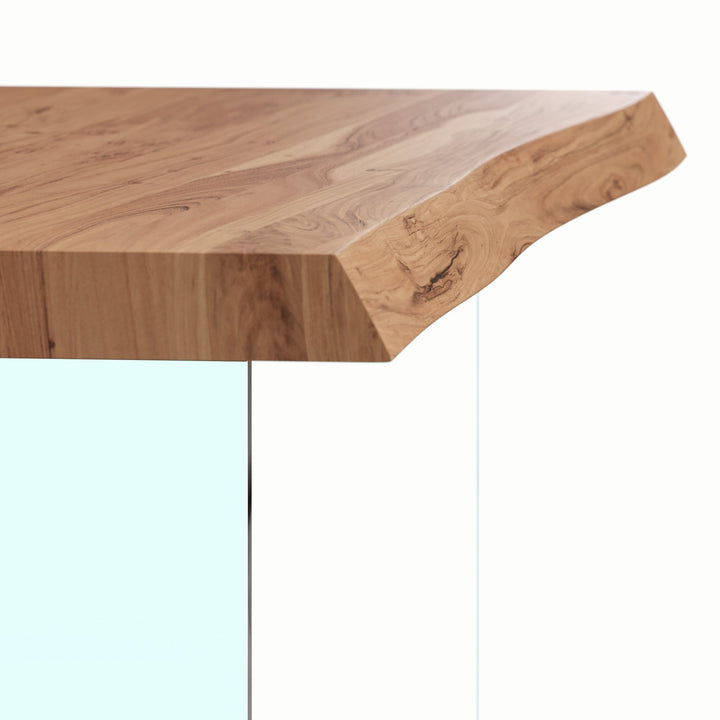 Brooks Dining Table - Urbia Tables - White Wash Clear - Small - HORNE