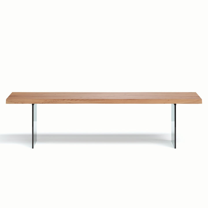 Brooks Dining Table - Urbia Tables - White Wash Clear - Small - HORNE