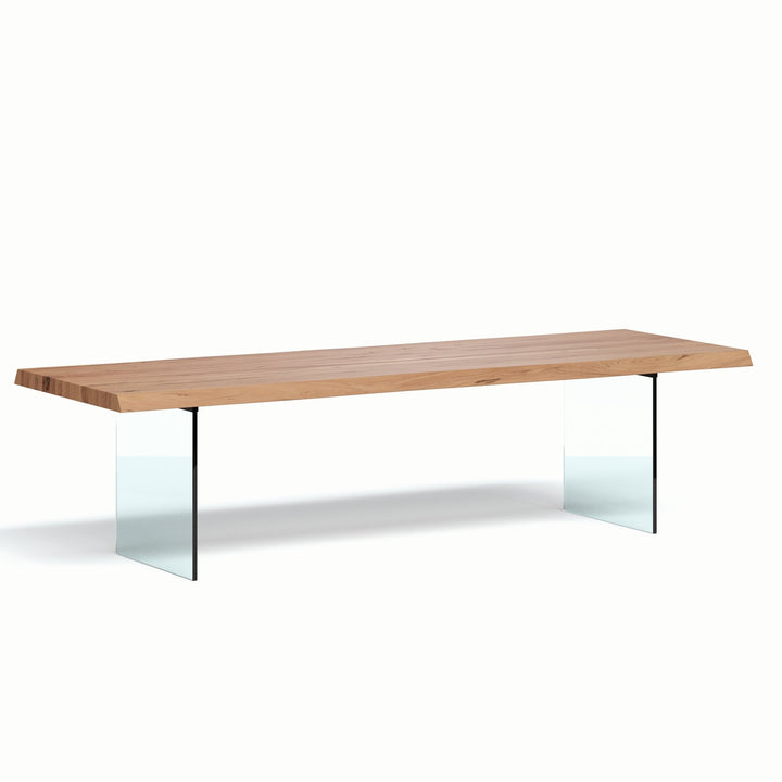 Brooks Dining Table - Urbia Tables - White Wash Clear - Small - HORNE