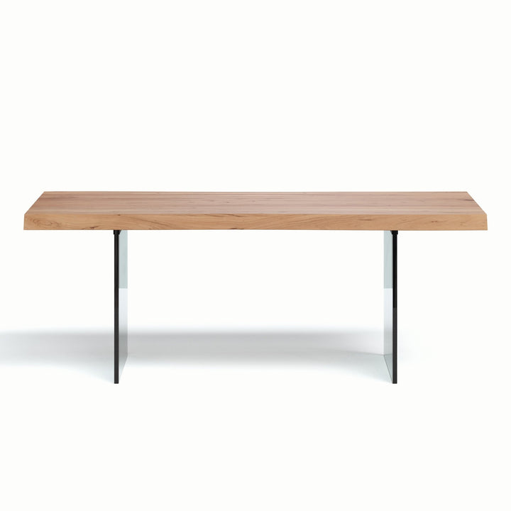 Brooks Dining Table - Urbia Tables - White Wash Clear - Small - HORNE