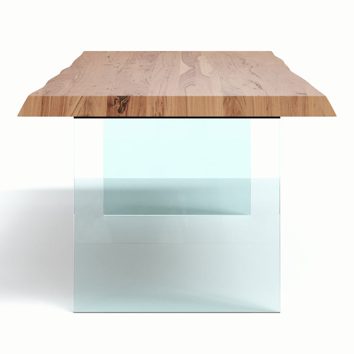 Brooks Dining Table - Urbia Tables - White Wash Clear - Small - HORNE