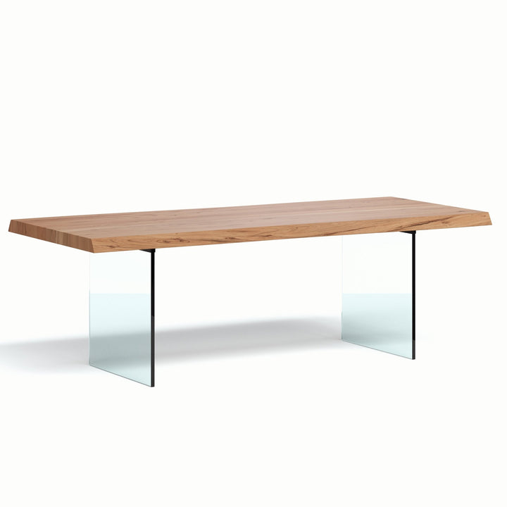 Brooks Dining Table - Urbia Tables - White Wash Clear - Small - HORNE