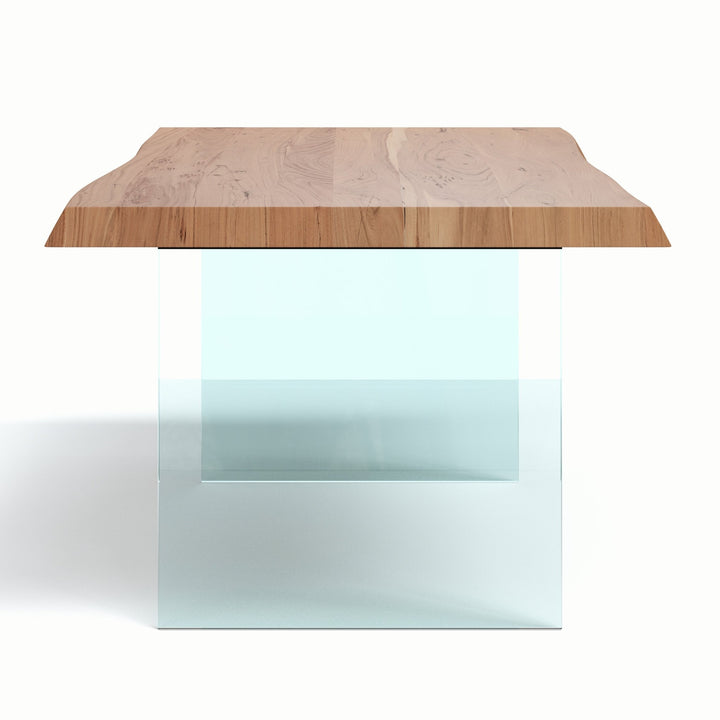 Brooks Dining Table - Urbia Tables - White Wash Clear - Small - HORNE