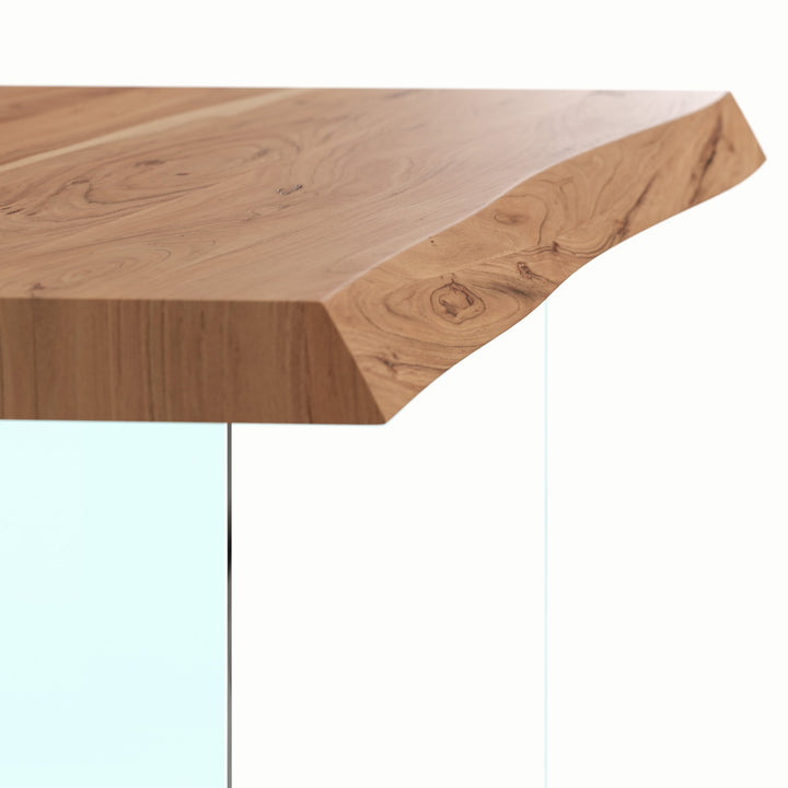 Brooks Dining Table - Urbia Tables - White Wash Clear - Small - HORNE