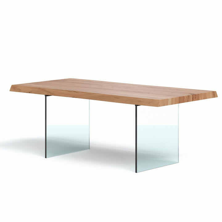 Brooks Dining Table - Urbia Tables - White Wash Clear - Small - HORNE