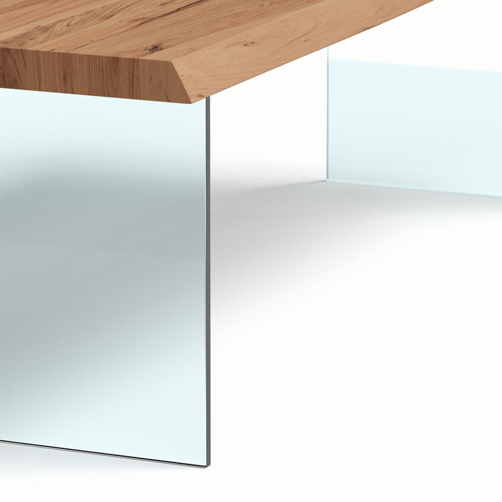 Brooks Dining Table - Urbia Tables - White Wash Clear - Small - HORNE